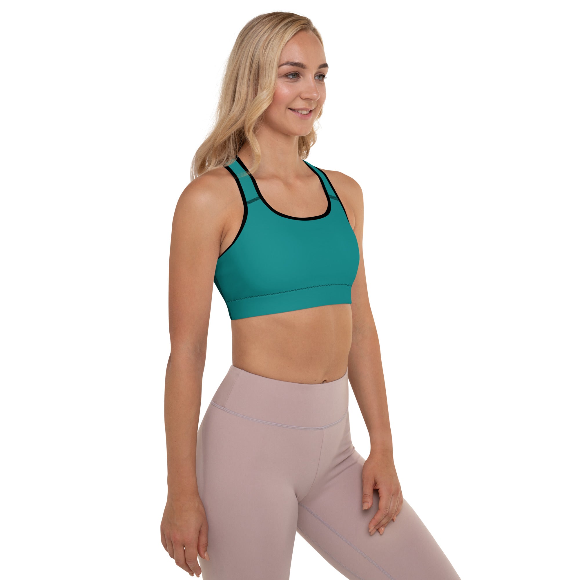Deep Teal Sports Bra